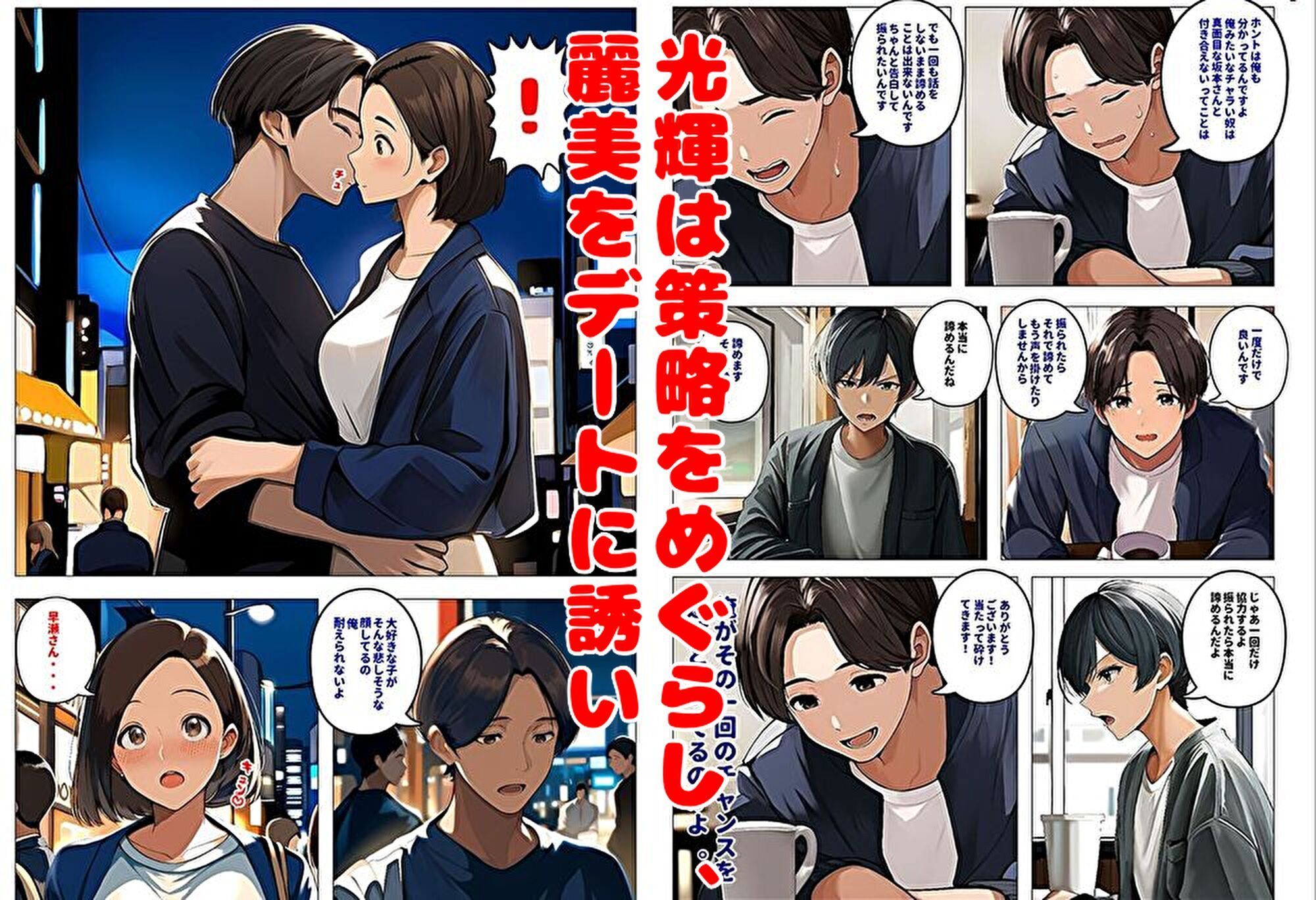 サンプル画像3:間男の提案に乗って不倫現場を目撃したら、最愛の妻が土下座してセックスのお願いをした。 エピソードゼロ(暇人クラブ) [d_490649]