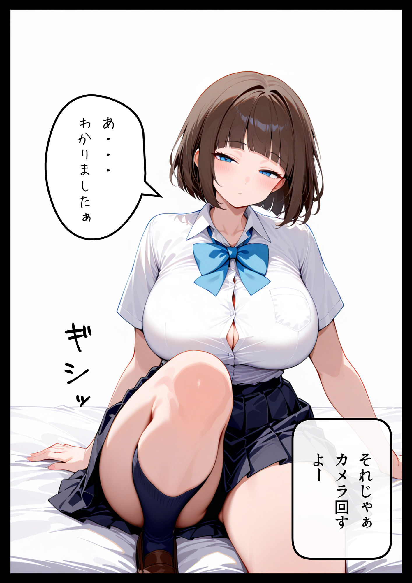 サンプル画像1:巨乳〇KわからせSEX お金欲しさに応募してきた〇Kをわからせたった(まことしやかに) [d_490718]