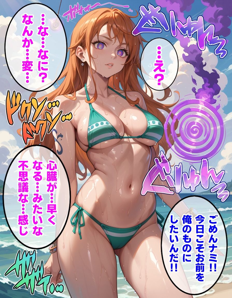 サンプル画像2:【O●EPIECE】ナ〇を催●洗脳(AIart_ISUKO) [d_490816]