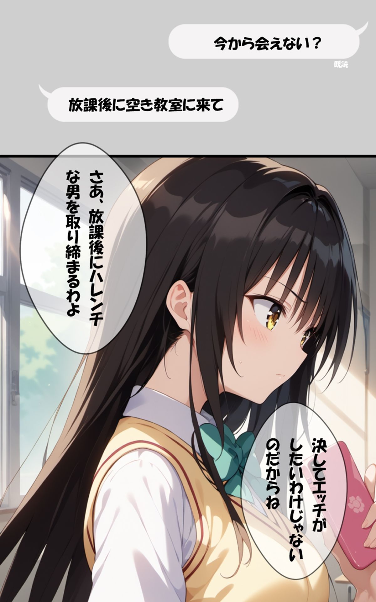 サンプル画像6:俺の唯が薬を盛られて堕とされました(NTRの教室) [d_490914]