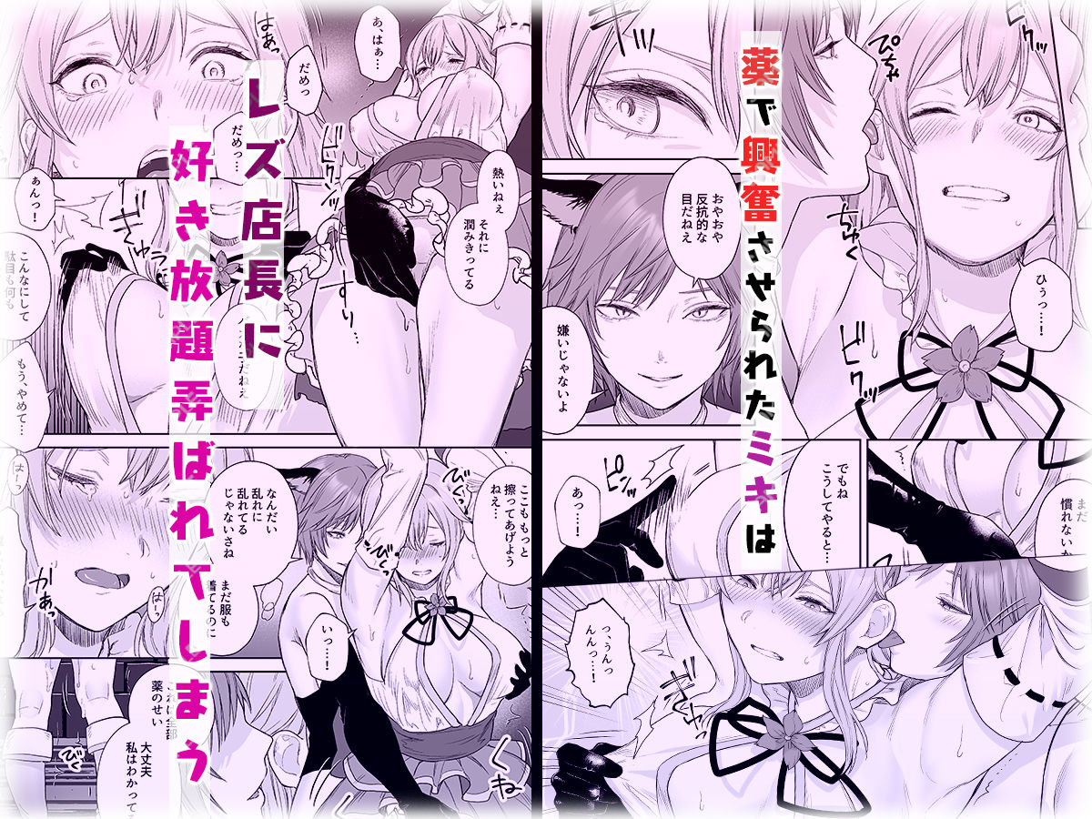 サンプル画像3:新米冒険者ちゃんのレズ堕ち快楽調教(聖華快楽書店) [d_490931]