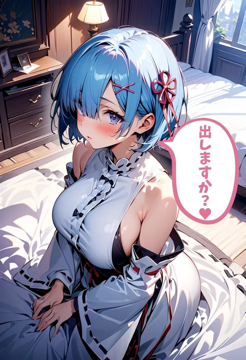 サンプル画像4:巫女レムとあけおめセックス(れじぇんど☆がーるず) [d_491790]