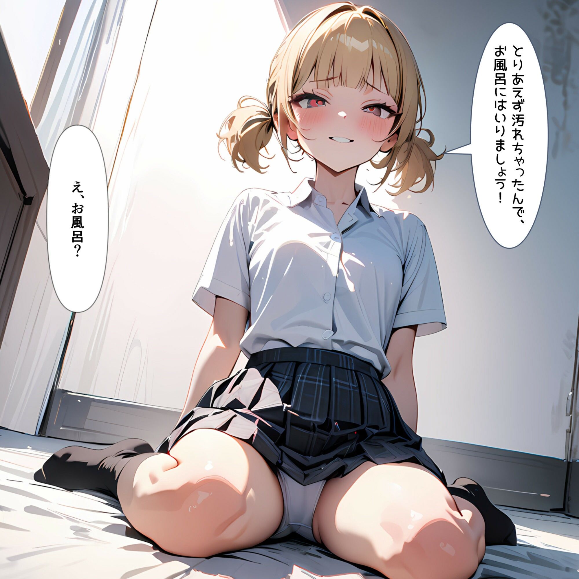 サンプル画像3:同じマンションに住むギャルJKに監禁された話2(電脳戯画) [d_493518]