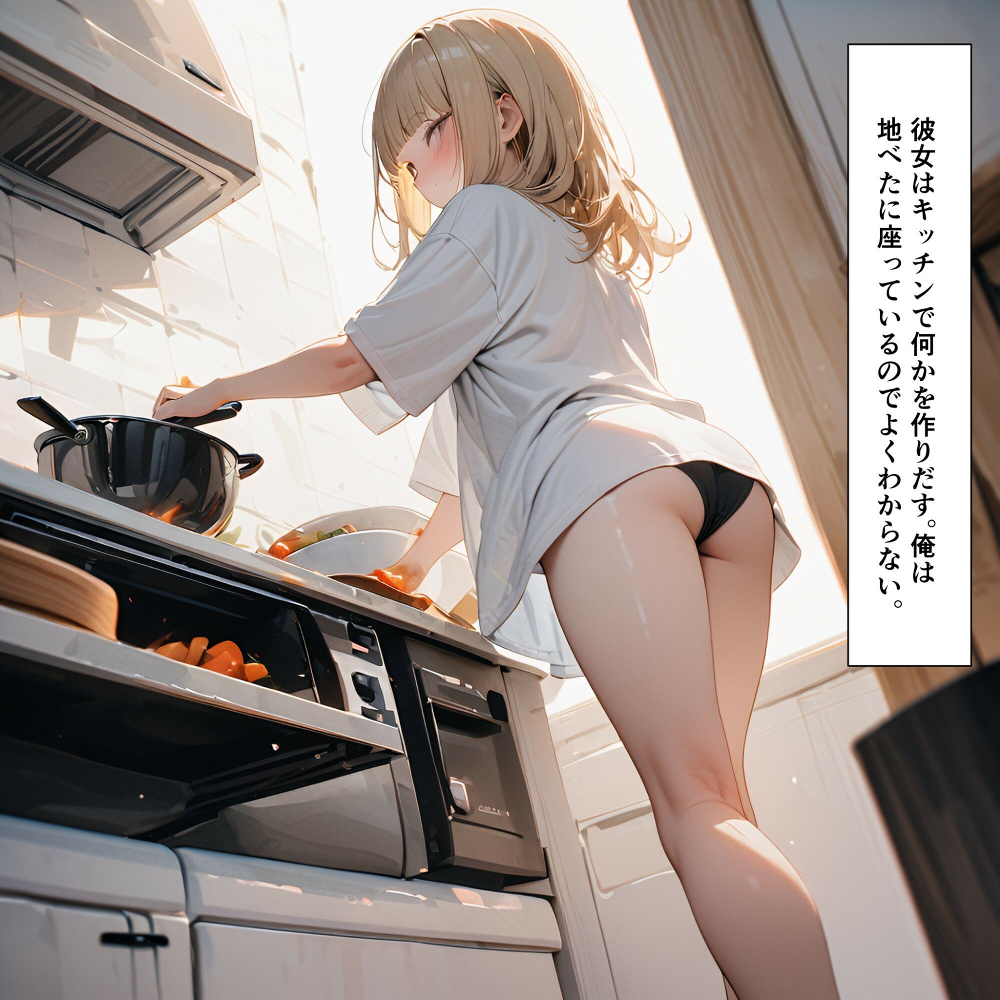 サンプル画像6:同じマンションに住むギャルJKに監禁された話2(電脳戯画) [d_493518]