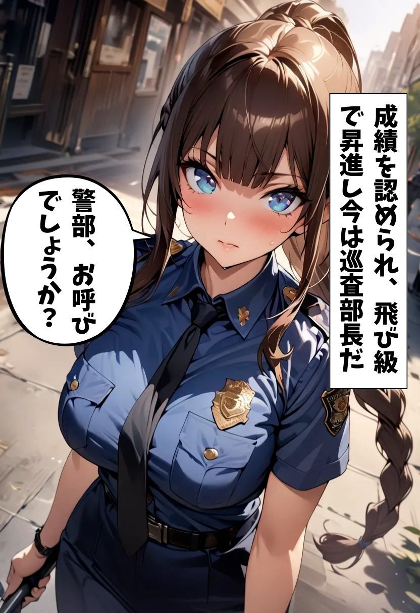 サンプル画像2:爆乳警察官の秘密の活動(にじいろ☆がーるず) [d_493526]