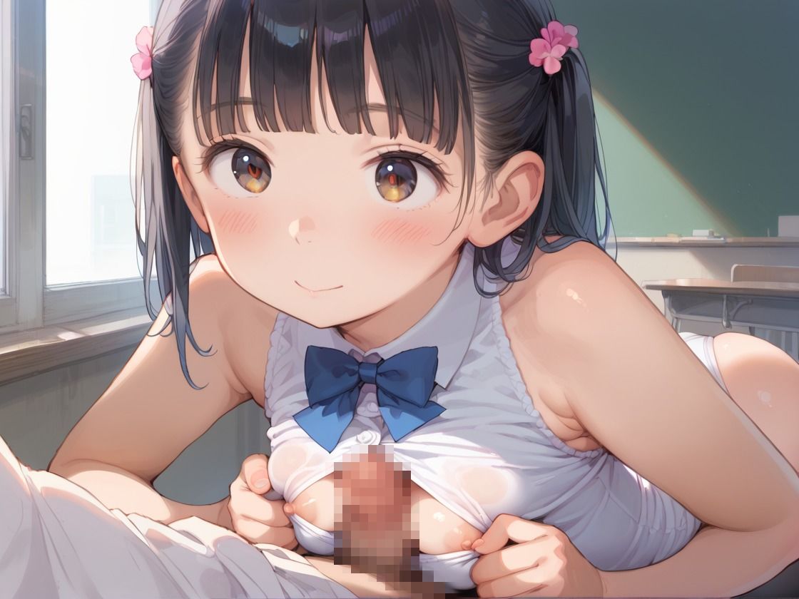 サンプル画像5:ロリっ子女子校生を校内で犯しまくる話(かぼちゃん) [d_493781]