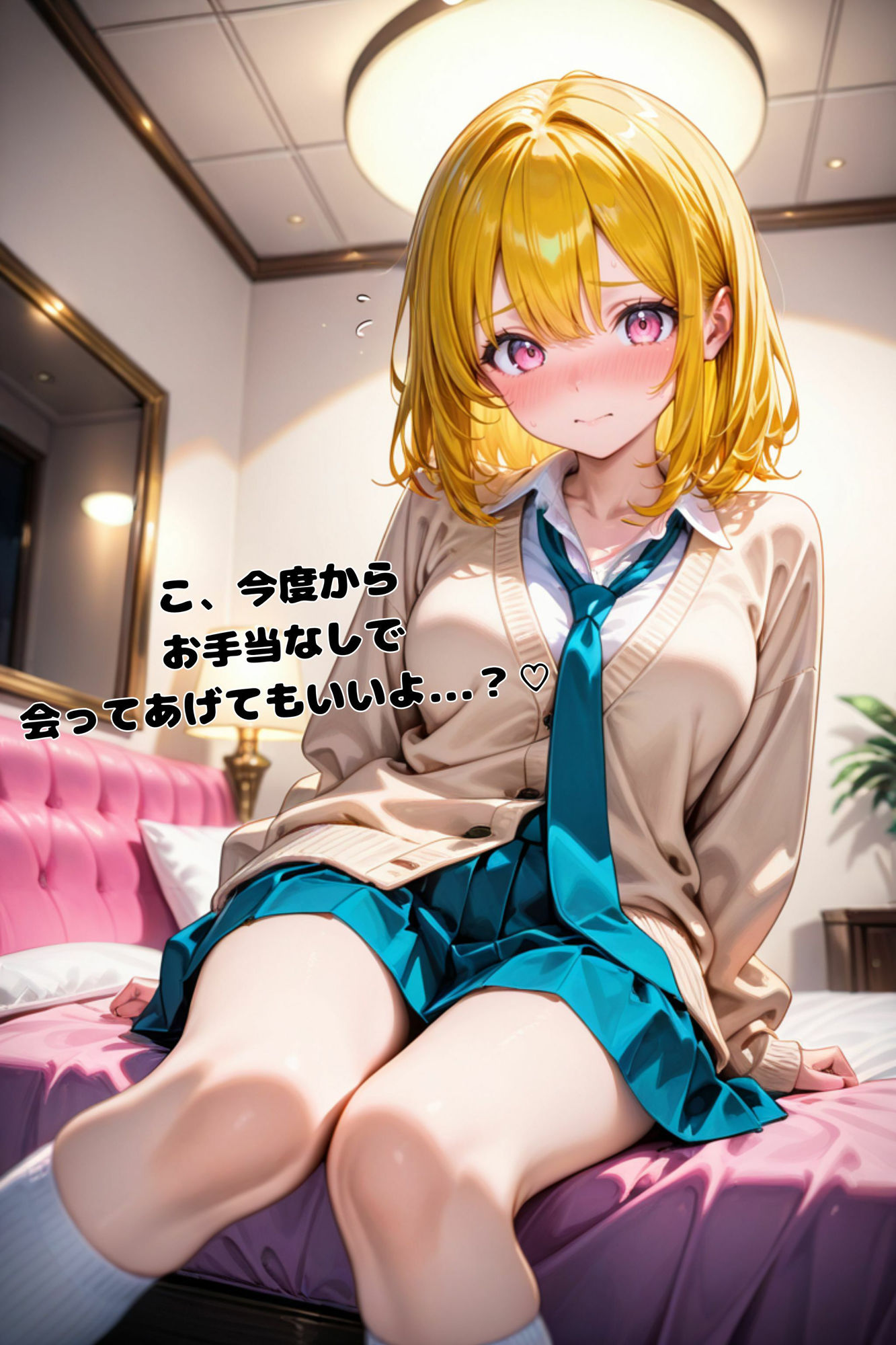 生意気なパパ活JK女子がチン棒に服従した件【全Pセリフ有】の画像10