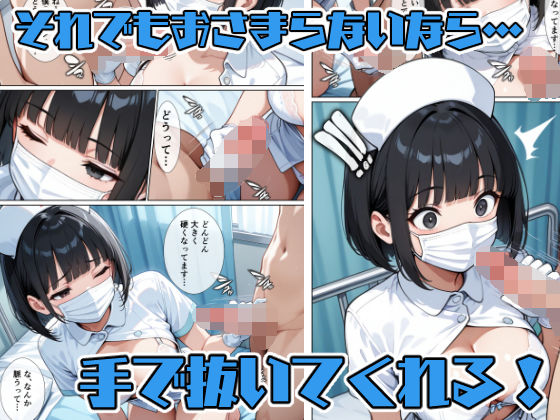 サンプル画像3:無口なナースさんは頼まれたら断れない(こなまく) [d_493936]