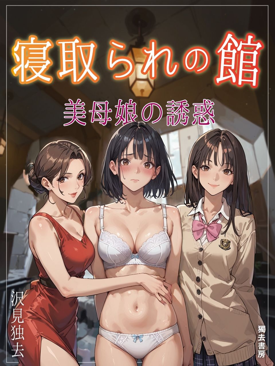 サンプル画像1:寝取られの館―美母娘の誘惑(獨去書房NTR) [d_493956]