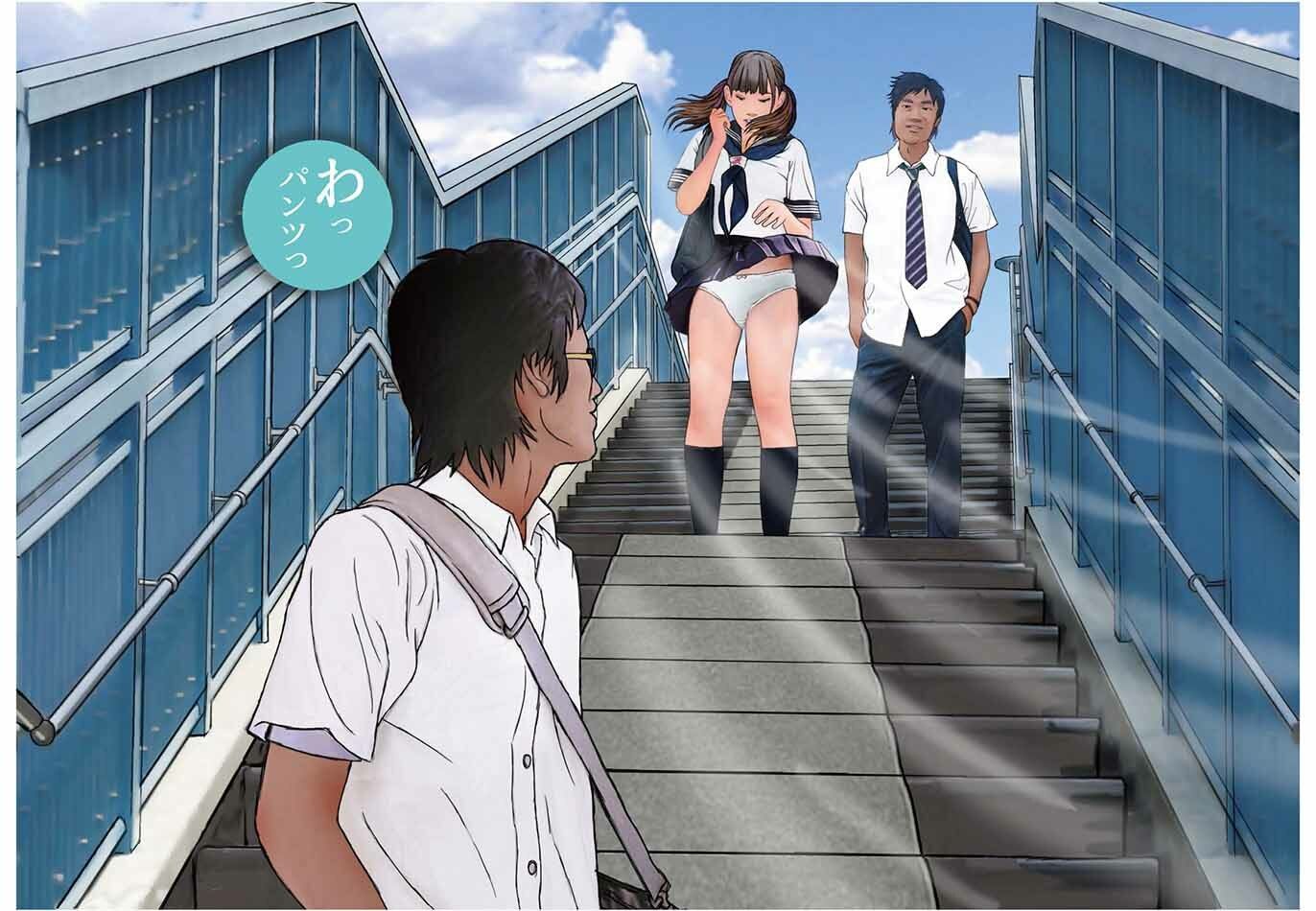 サンプル画像3:＜漫画と朗読セット＞男の娘絵本「僕たちとカオルのアブノーマルな関係」1女装編(熟女の朗読物語) [d_494433]