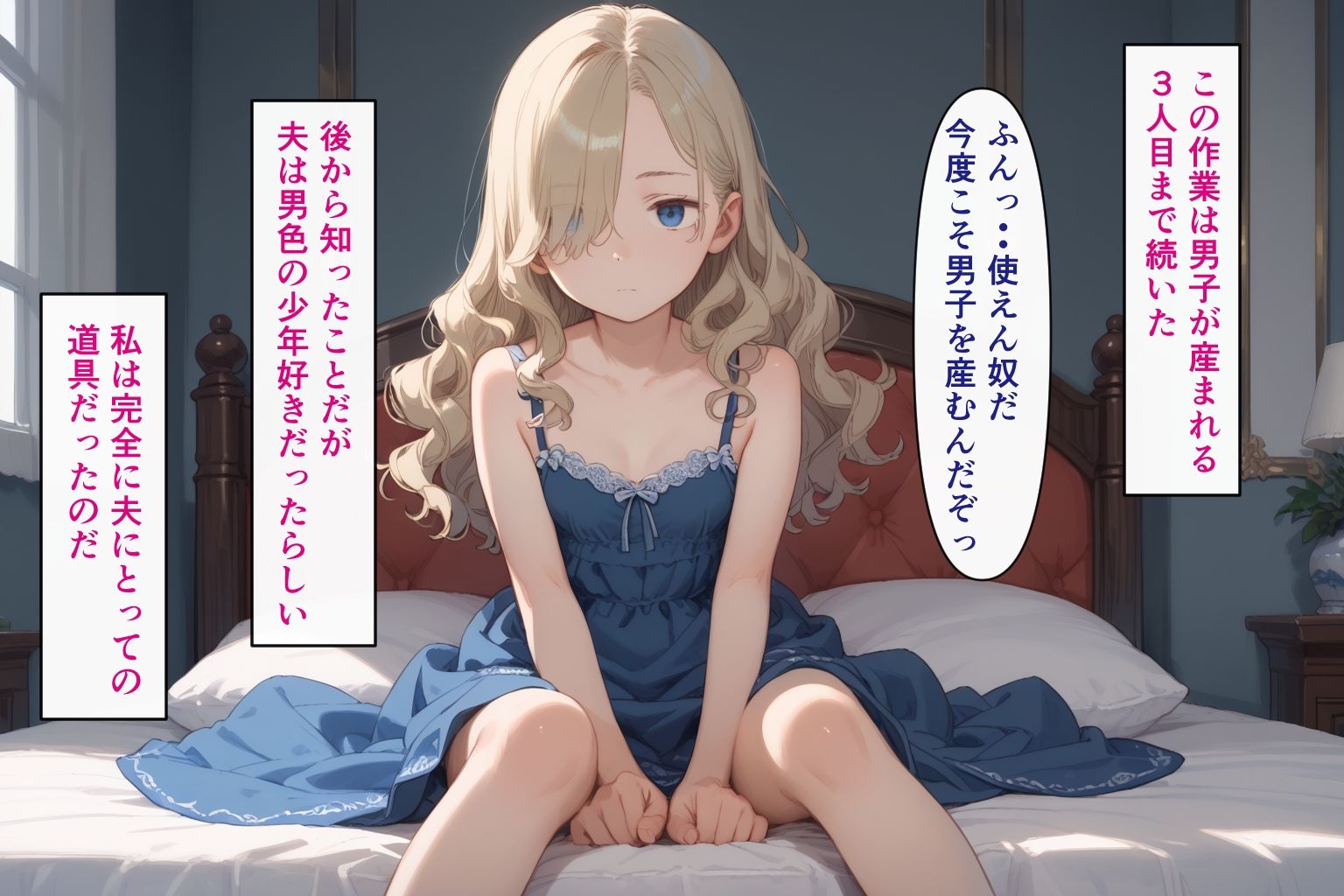 サンプル画像3:種付けおじさんは異世界でもイキたい 未亡人孕ませ編(AIシコリえっち) [d_494660]