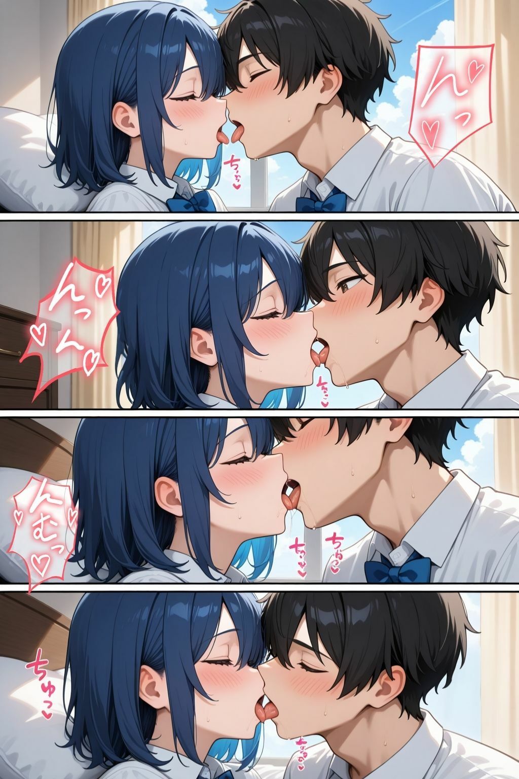 サンプル画像2:ひとりぼっちのあの娘が脱いだら 〜巨乳JKを押し倒して〜(Future Ink Studio) [d_494676]