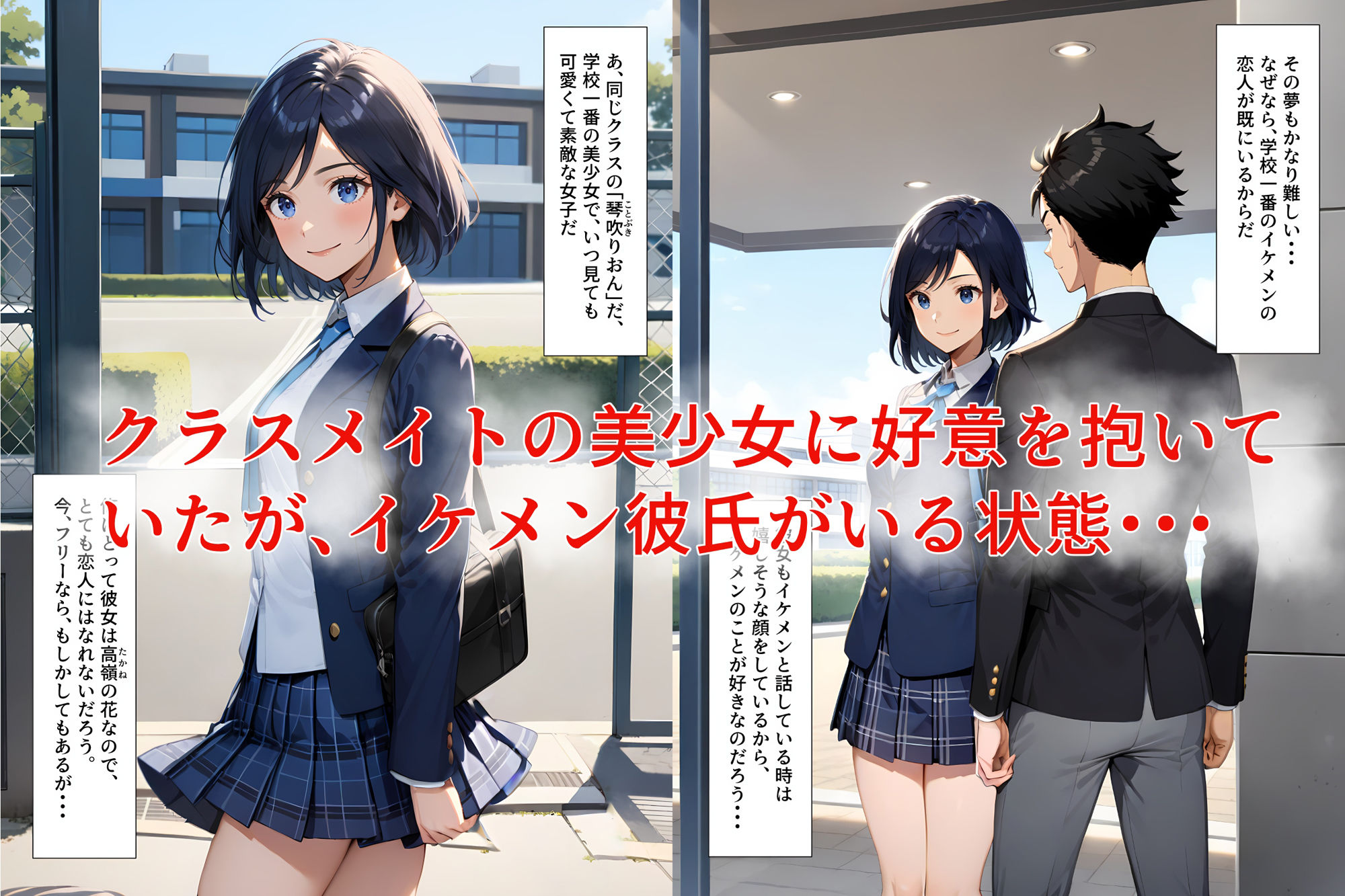 サンプル画像1:クラスメイトの美少女を寝取りました(ぴちゆめ堂) [d_494773]