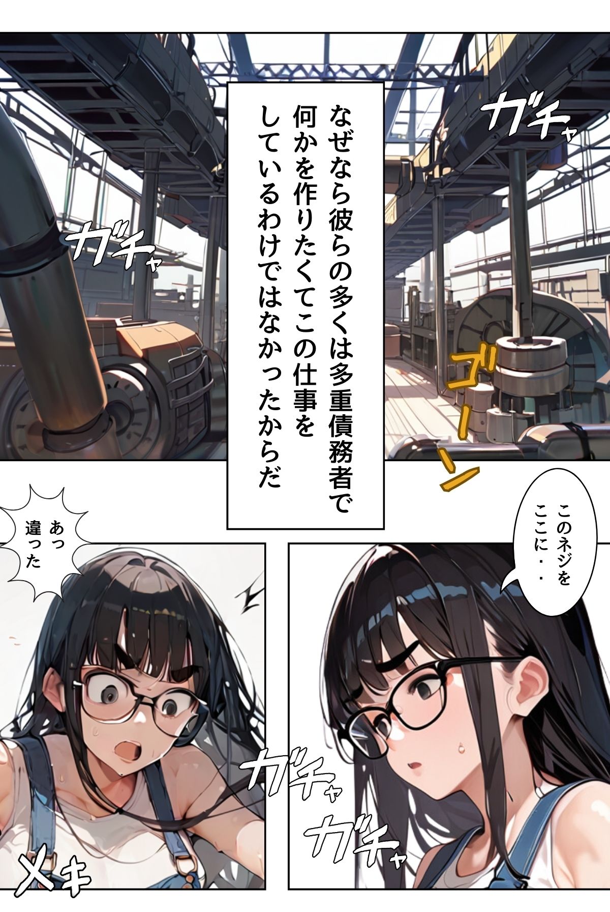 サンプル画像5:あの娘の残業はイケない副業 R指定【合冊版】（フルカラー）(一丁目倶楽部) [d_494867]