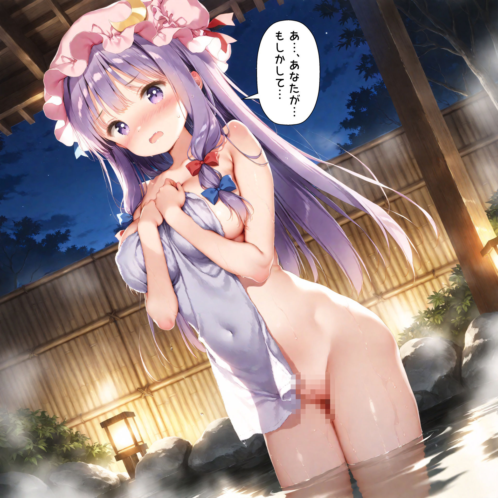 サンプル画像2:東方温泉郷〜パチュリー〜(JGコンプレックス) [d_495605]