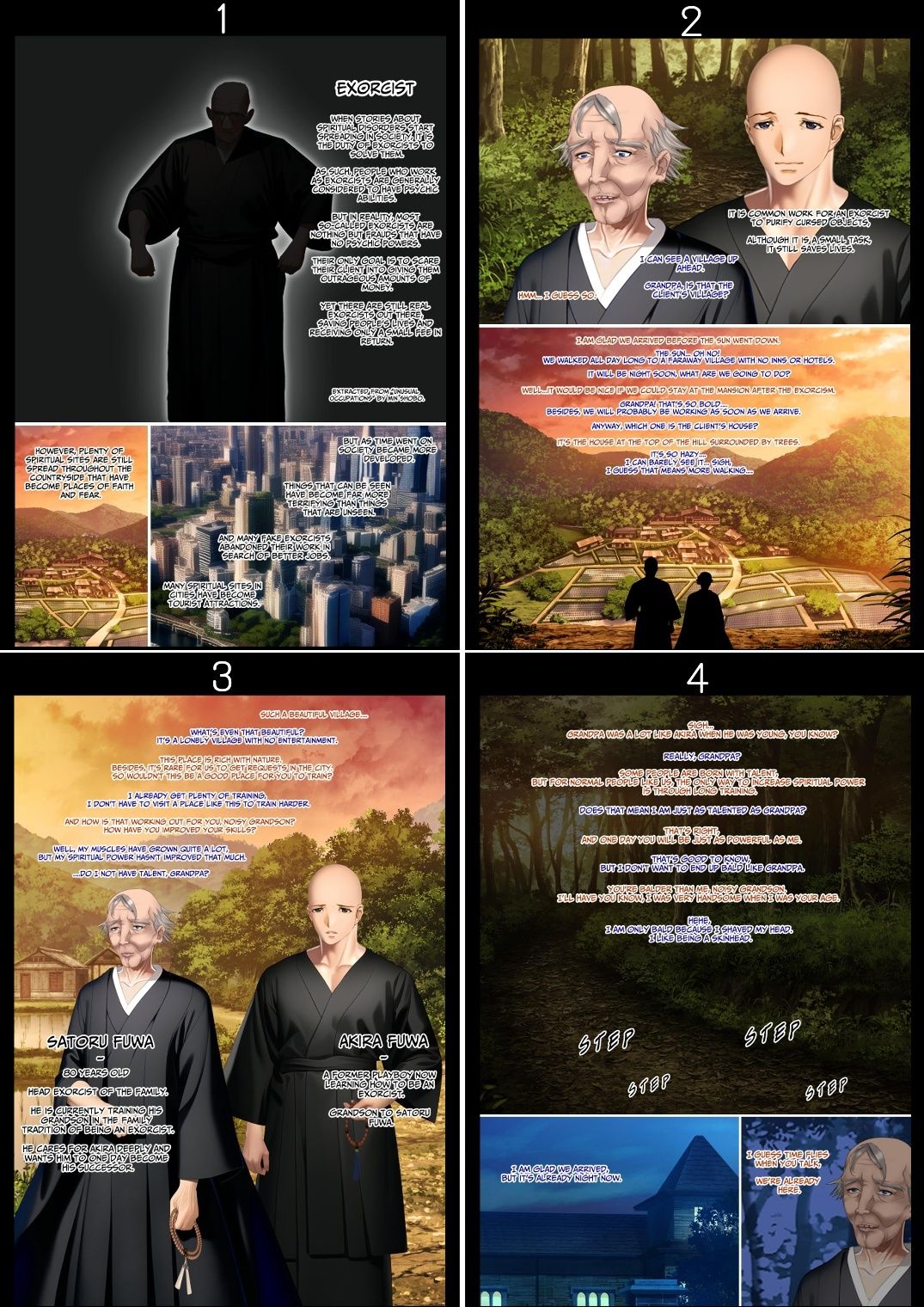 サンプル画像1:〜English version〜 The Succubus Box: A lewd and unusual fate befalls the exorcist grandfather and grandson.   淫魔の箱  拝み屋の祖父と孫に降りかかる淫靡で不条理な運命(不条理女体化改造のお話し) [d_495608]