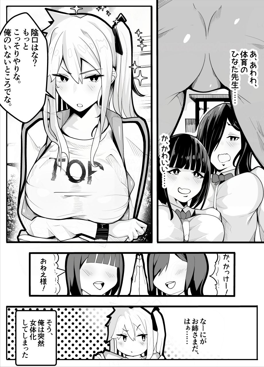 サンプル画像2:【TS】TSぶ！〜体操着編〜【女体化】(牙を剥く) [d_495916]
