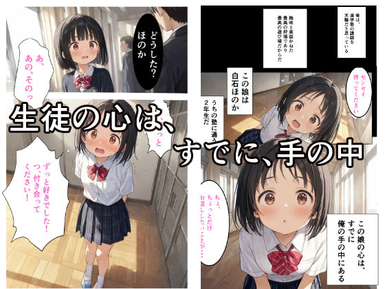 サンプル画像3:極悪塾講師ガチ恋性教育「私、センセイの彼女だから」ほのか編(くるくるどりる) [d_496363]