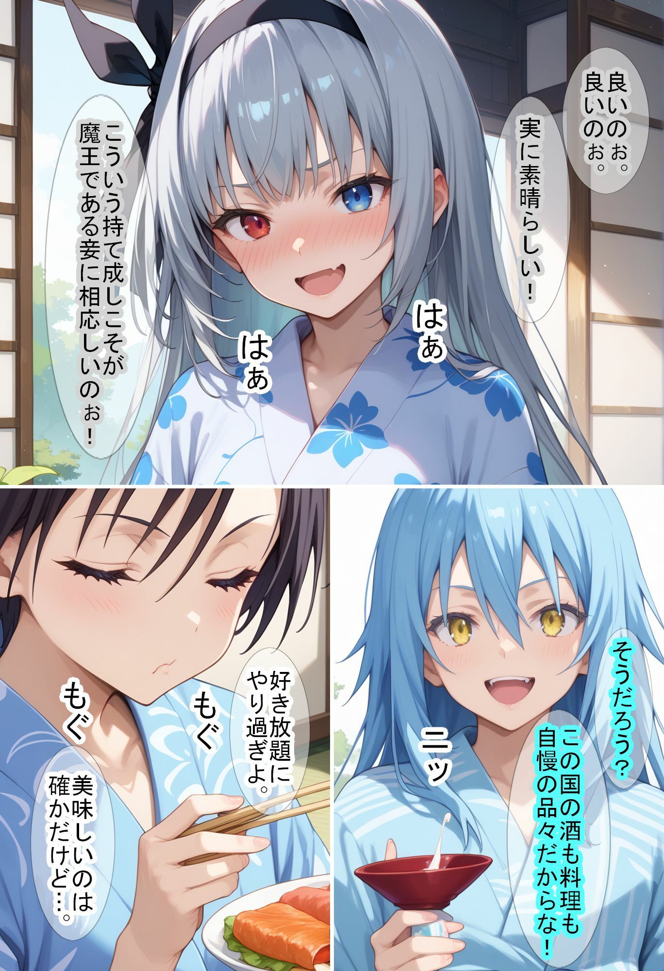 サンプル画像1:【転〇ラ】ルミ〇ス様を接待していたら乱交になっていた件(魔術師プロトン2D) [d_496690]