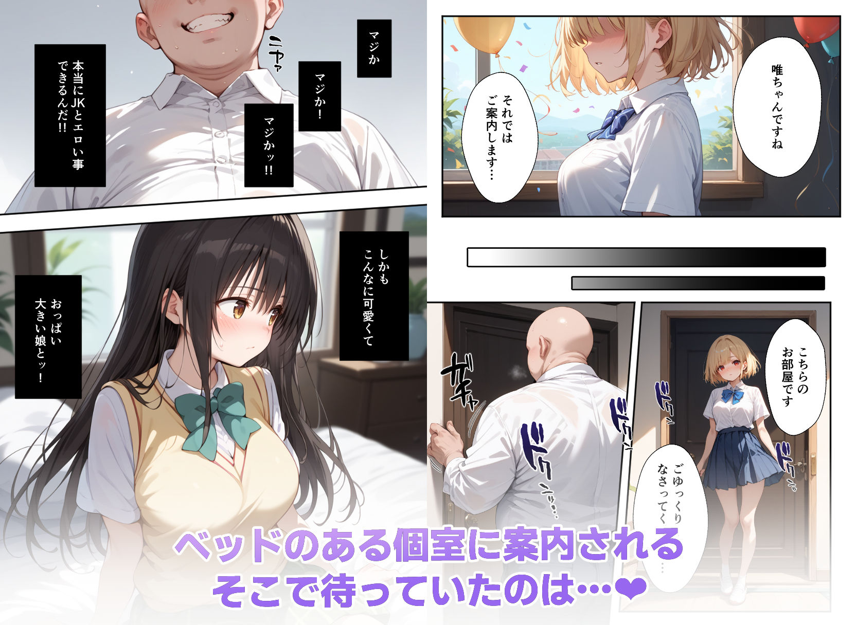 サンプル画像4:彩南学園ソープランドにようこそ！古手〇唯編(よし堂) [d_497635]