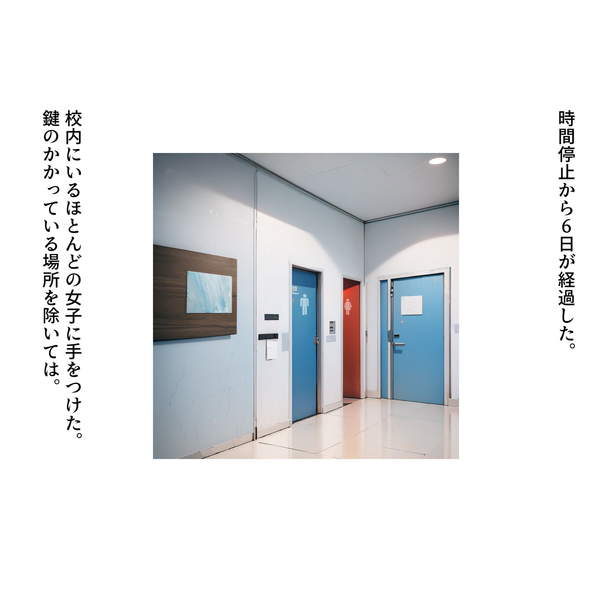 サンプル画像2:時が止まった学校で6(電脳戯画) [d_497766]