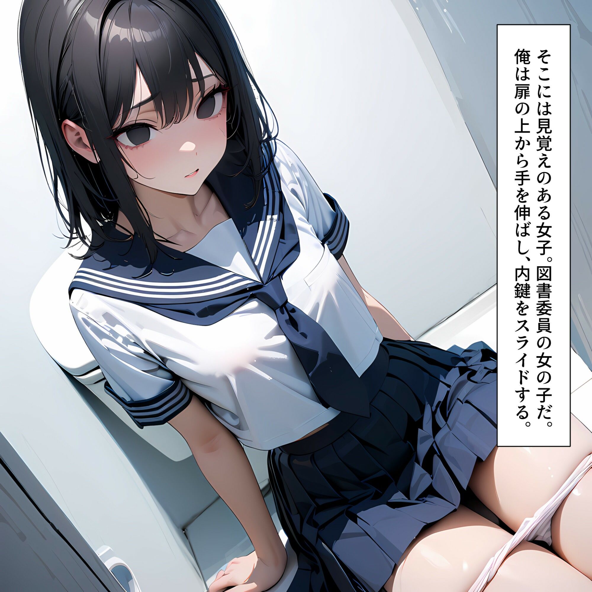 サンプル画像4:時が止まった学校で6(電脳戯画) [d_497766]