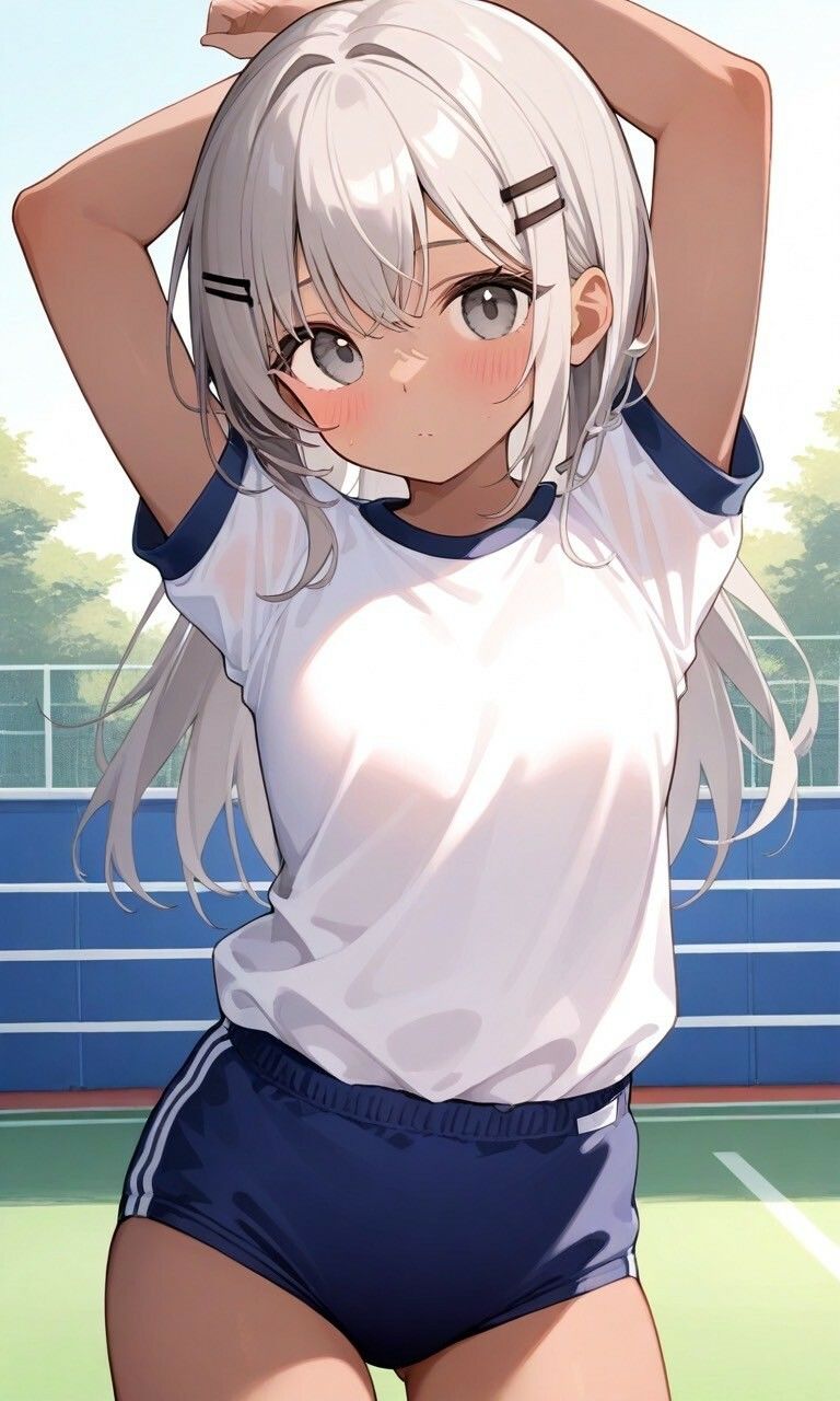 サンプル画像2:灰陽の少女(AIグラビアクリエイションズ) [d_497864]