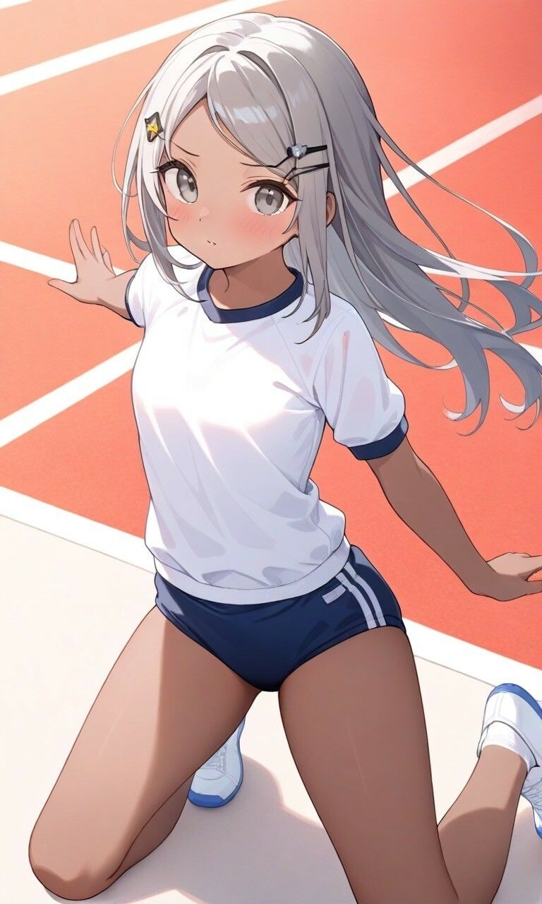 サンプル画像3:灰陽の少女(AIグラビアクリエイションズ) [d_497864]