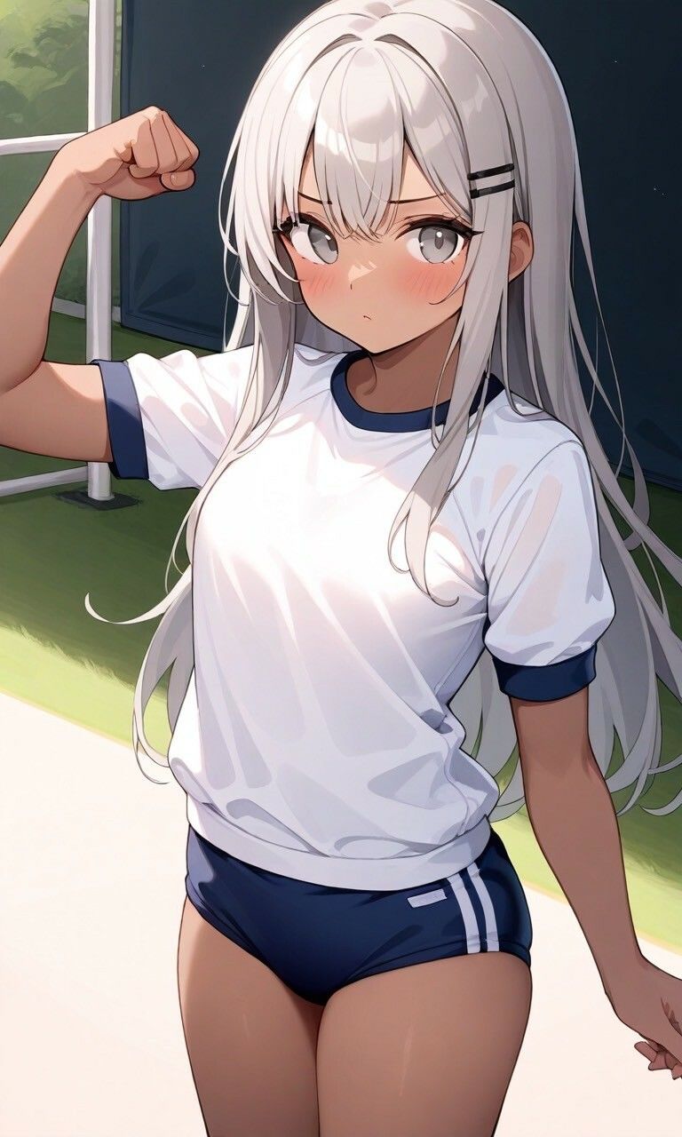 サンプル画像4:灰陽の少女(AIグラビアクリエイションズ) [d_497864]