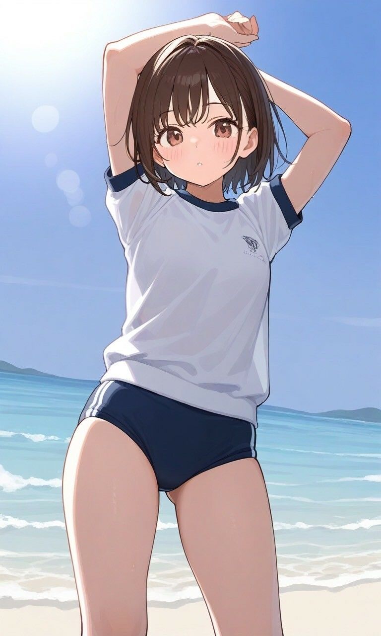 サンプル画像1:青春のシルエット(AIグラビアクリエイションズ) [d_497869]