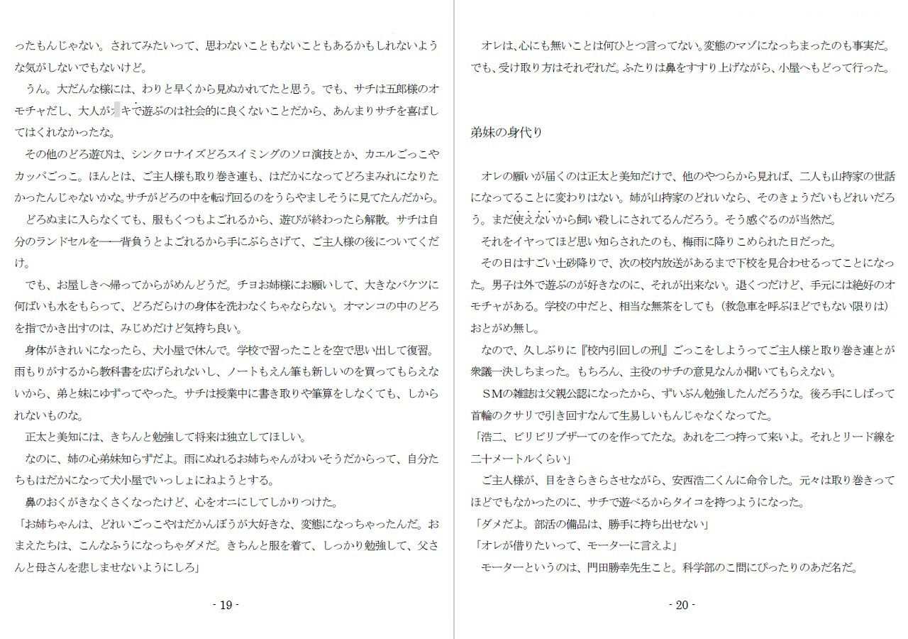 サンプル画像6:ピアスと首輪は服従のちかい(SMX工房) [d_497917]