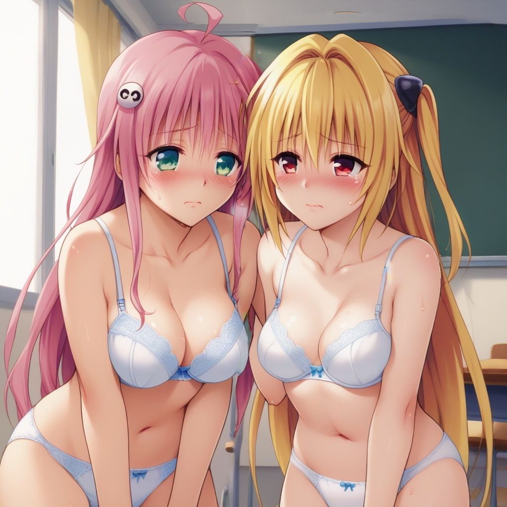 サンプル画像2:To〇oveる〜催●アプリで彩〇〇校の美少女達を肉奴●化から超乳ミルクタンク奴●調教〜(超乳スキーのイラストとノベル販売所) [d_498500]