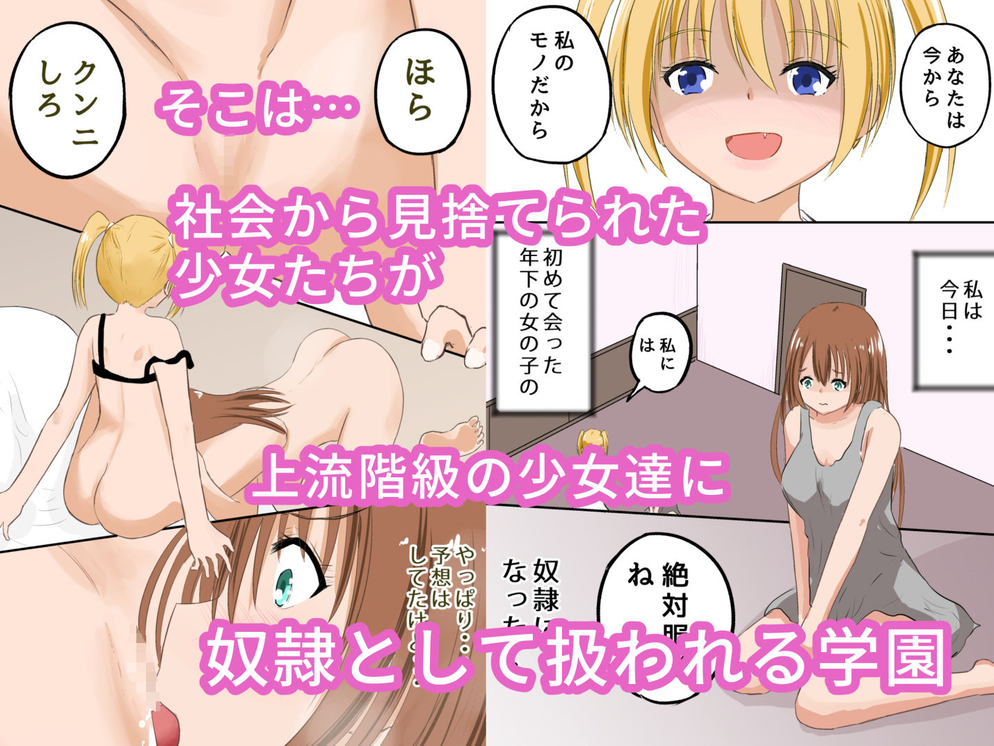 サンプル画像1:強●人権剥奪  奴●学園(れすとりす) [d_498626]