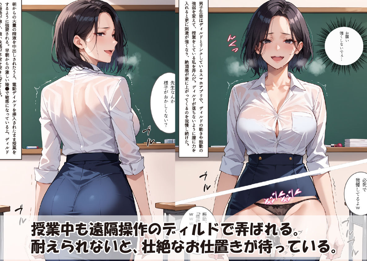 保体教師「佐々木智子」学内人格破壊工程