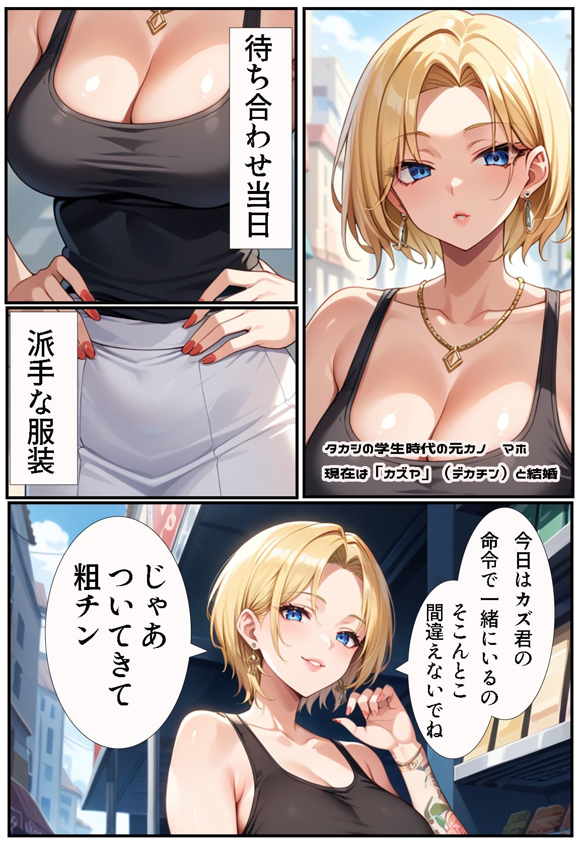 サンプル画像2:短小ち▲ぽでNTR好きのボクの妻はデカチンが大好き2(NTRJAPAN) [d_498836]