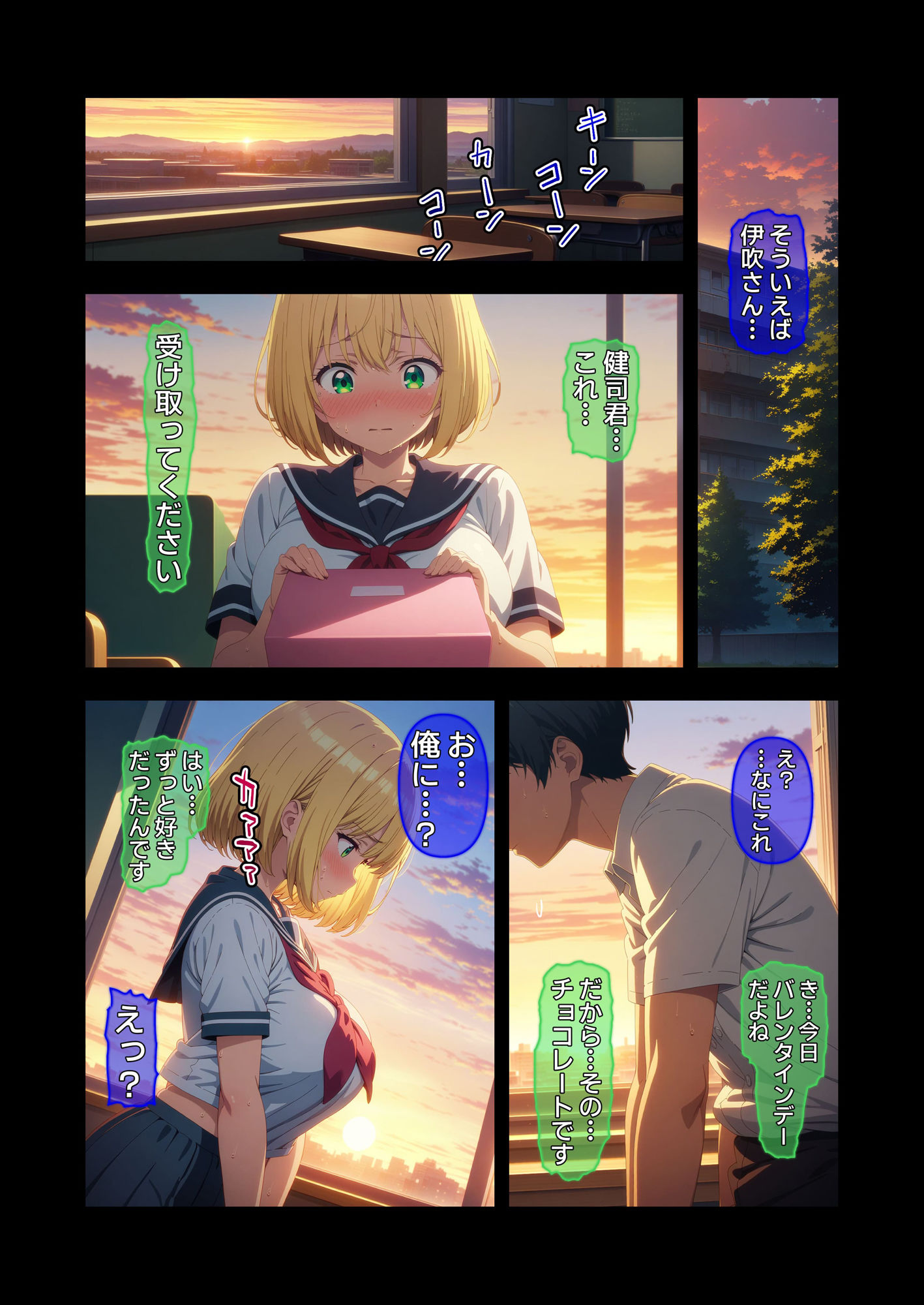 サンプル画像5:【漫画】びしょ濡レ〇プ02(ばななメモリアル) [d_498876]