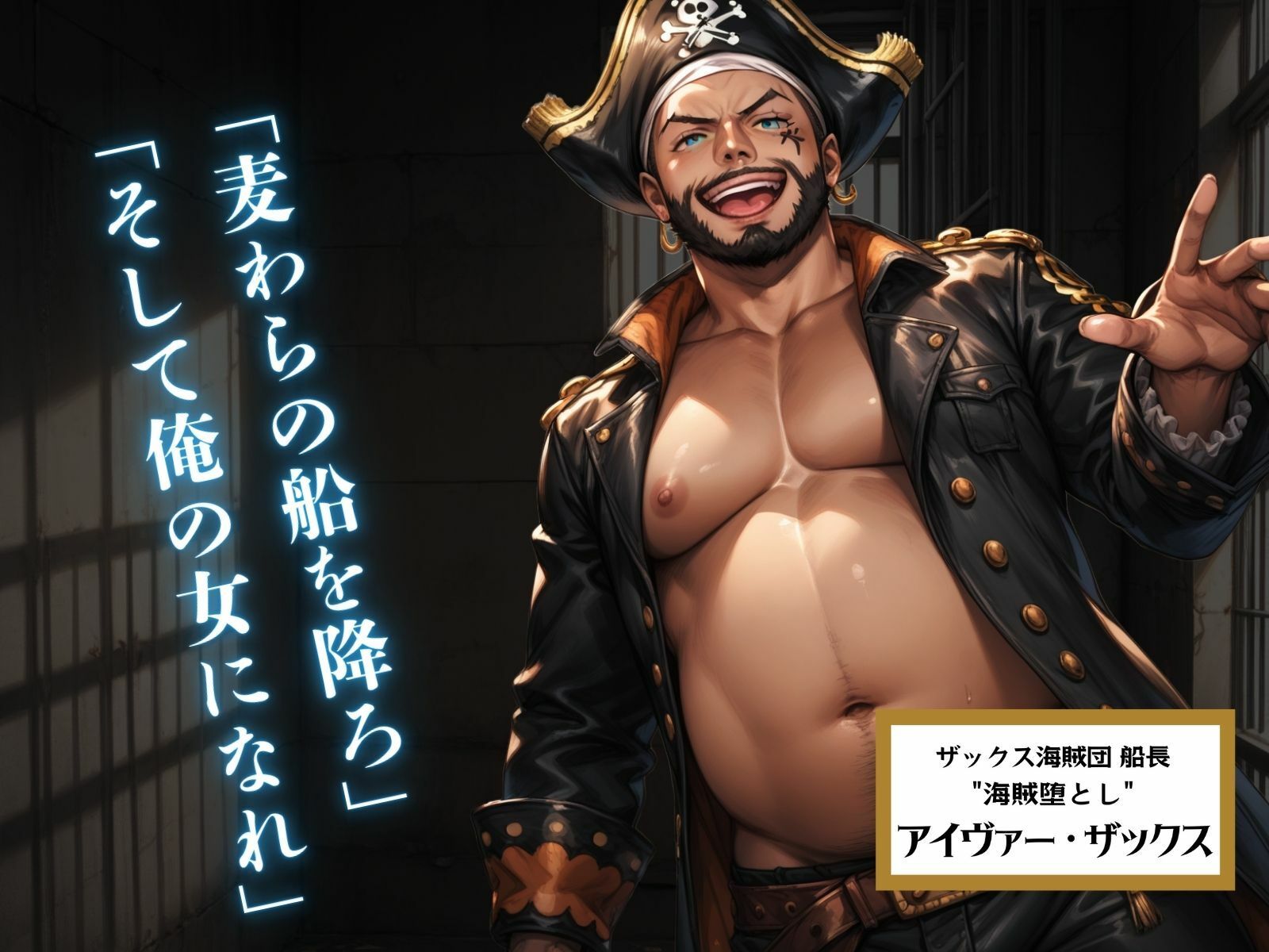 サンプル画像2:巨乳海賊狩り 1 〜盗まれた泥棒猫の心と肉体〜(ピンク堂書店) [d_499308]