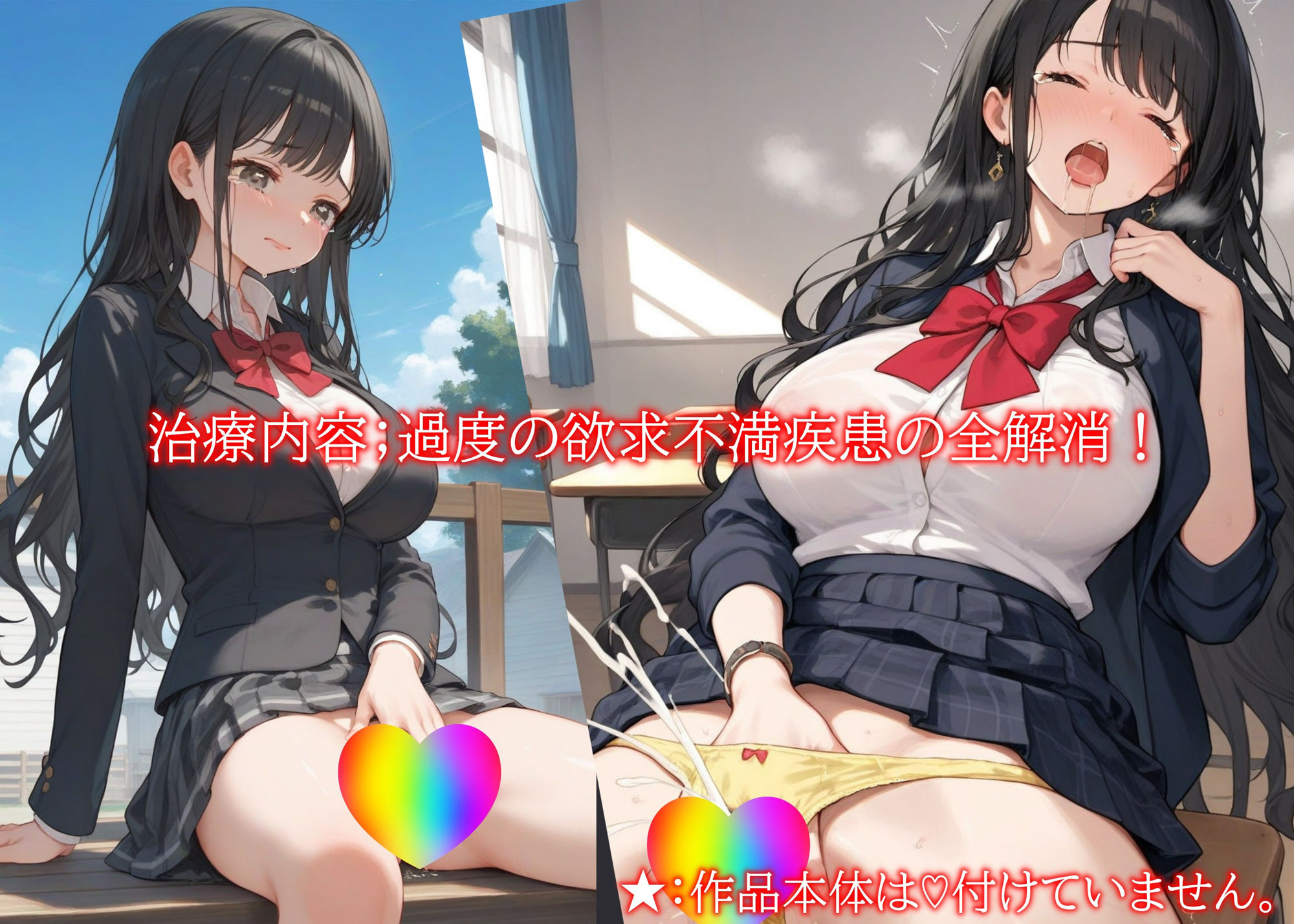 サンプル画像2:名門女子校の悩める女子校生マル秘治療 大作戦  明奈の場合(AIiiii〜) [d_499984]