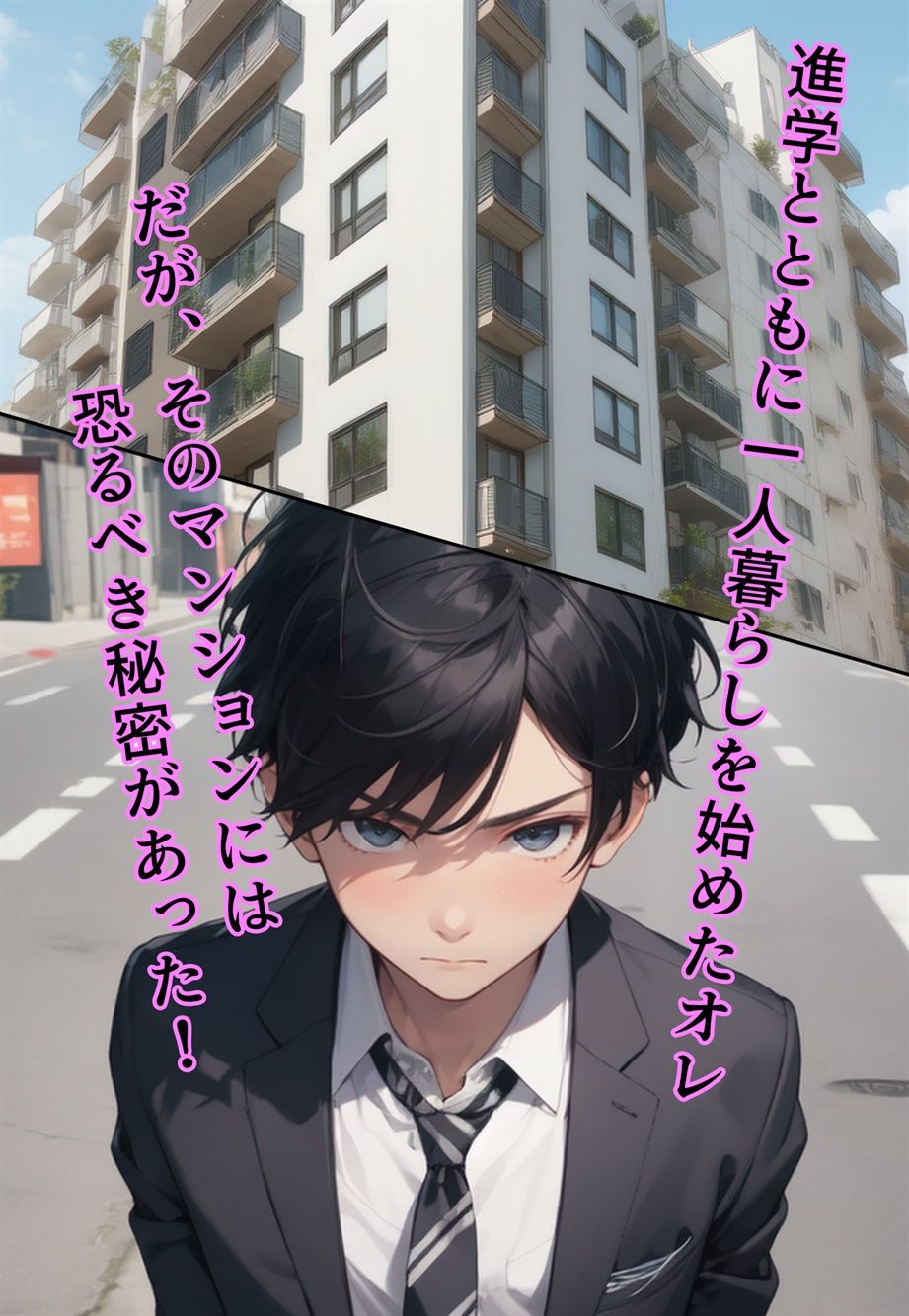 サンプル画像1:恐怖の女体化マンション！ 隣人お姉さんと百合地獄(真城の秘宝館) [d_500372]