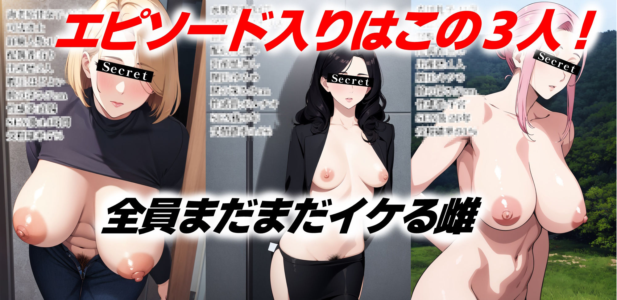 サンプル画像6:街角アプリ 年増編(色の木) [d_500454]