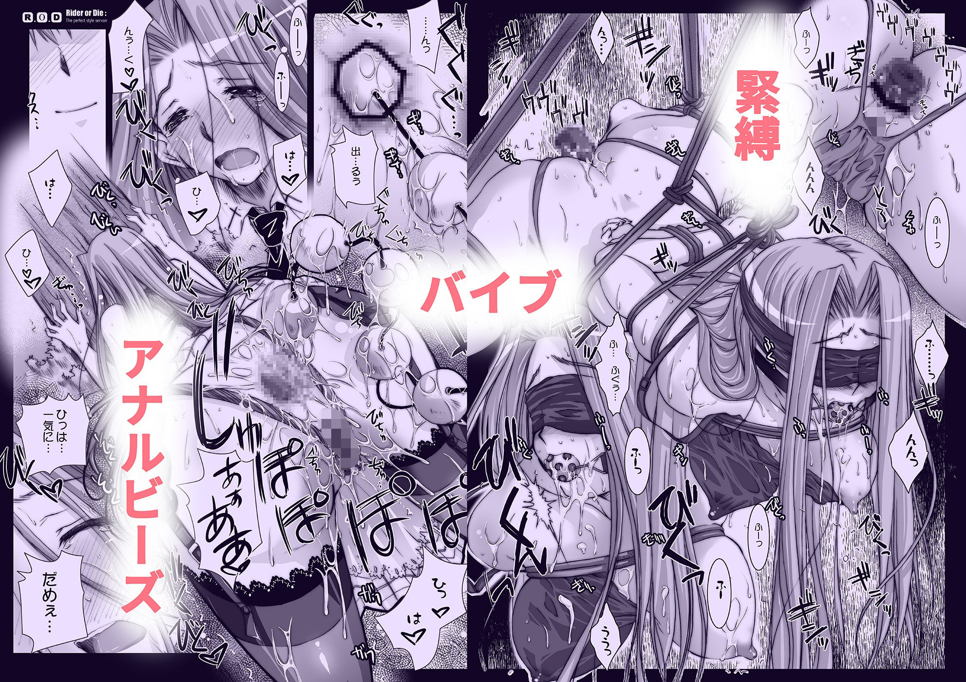 サンプル画像3:R.O.D -Rider or Die- 総集編1(怪奇日蝕) [d_500538]