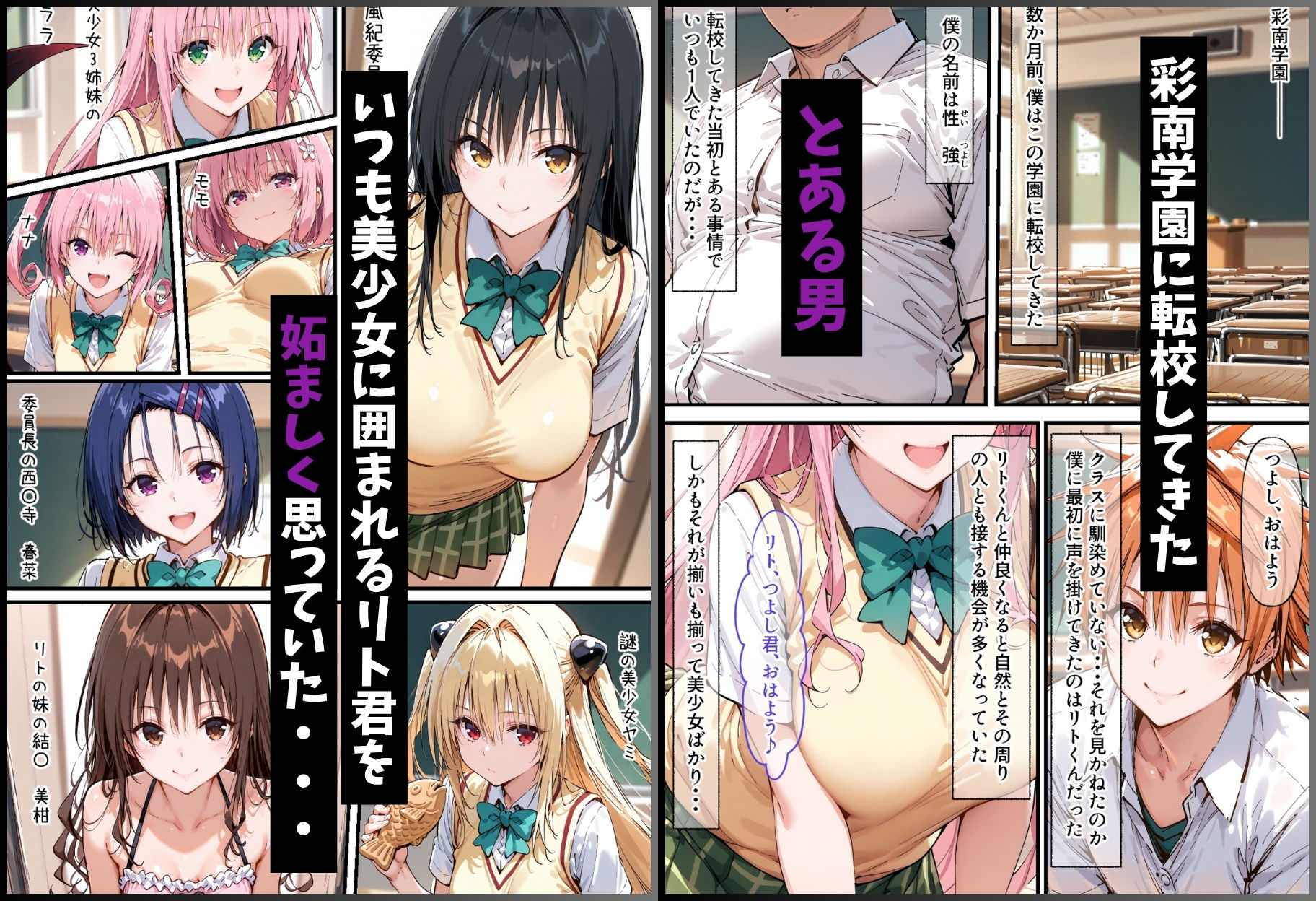 サンプル画像1:とらぶる寝取られ楽園崩壊(ぐれむりん) [d_501045]