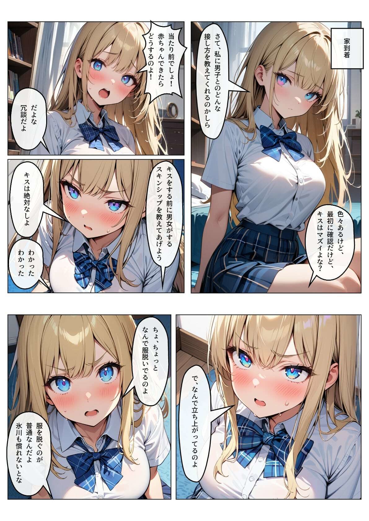 サンプル画像5:キスしたら妊娠すると思ってる美少女とセックスした話(山田ジョブズ) [d_501502]