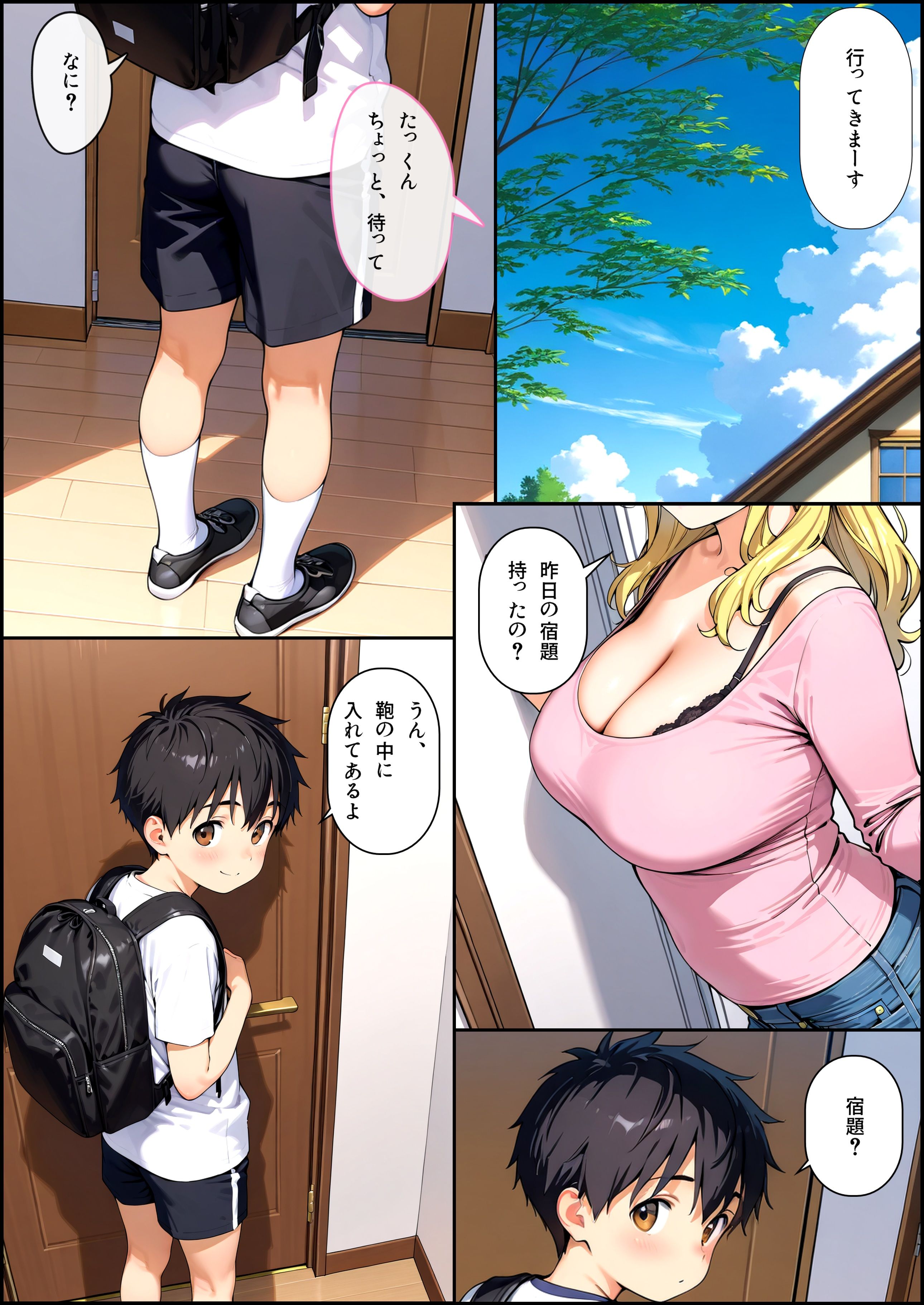 サンプル画像1:金曜日にだけやってくる不倫用彼氏(reinbee) [d_501795]