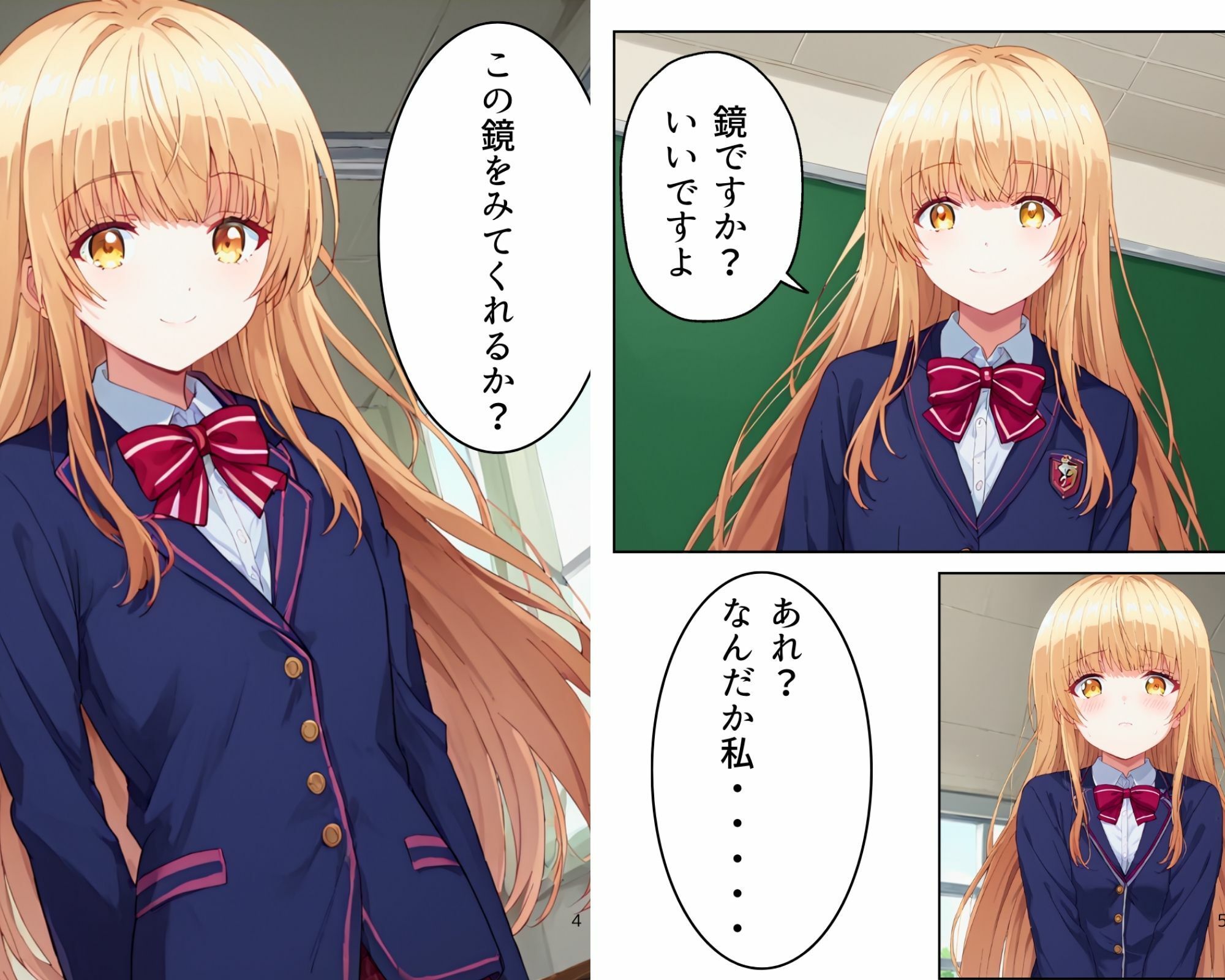 サンプル画像2:椎名真昼 変態教師に催〇をかけられて性奴●になってしまう件(あくああい) [d_502804]