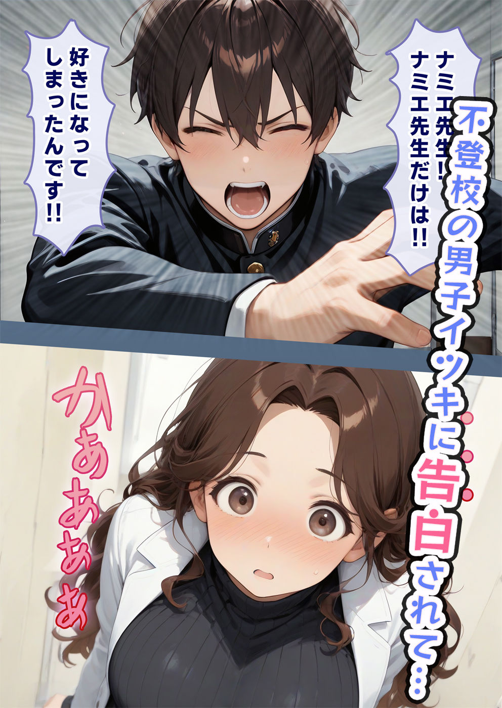 サンプル画像4:授乳保健室【ナミエ先生の特別カウンセリング】(にゃぷそでぃ) [d_503900]