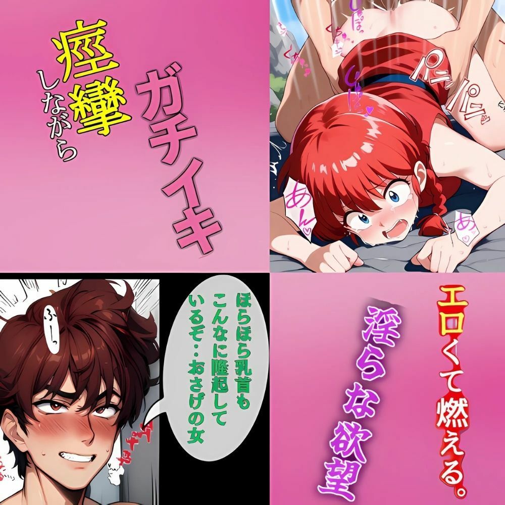 サンプル画像4:らんまの敗北 破滅の果てに崩れ去る日常‥(快楽建設本店営業部) [d_504118]