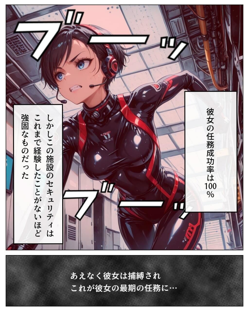 サンプル画像1:女スパイが白状しないのでエッチなおしおき(浴衣のしのぎ) [d_505247]