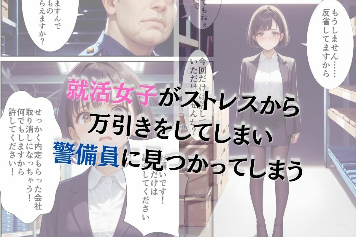 サンプル画像1:万引き就活女子淫語調教(花鳥風月) [d_505483]