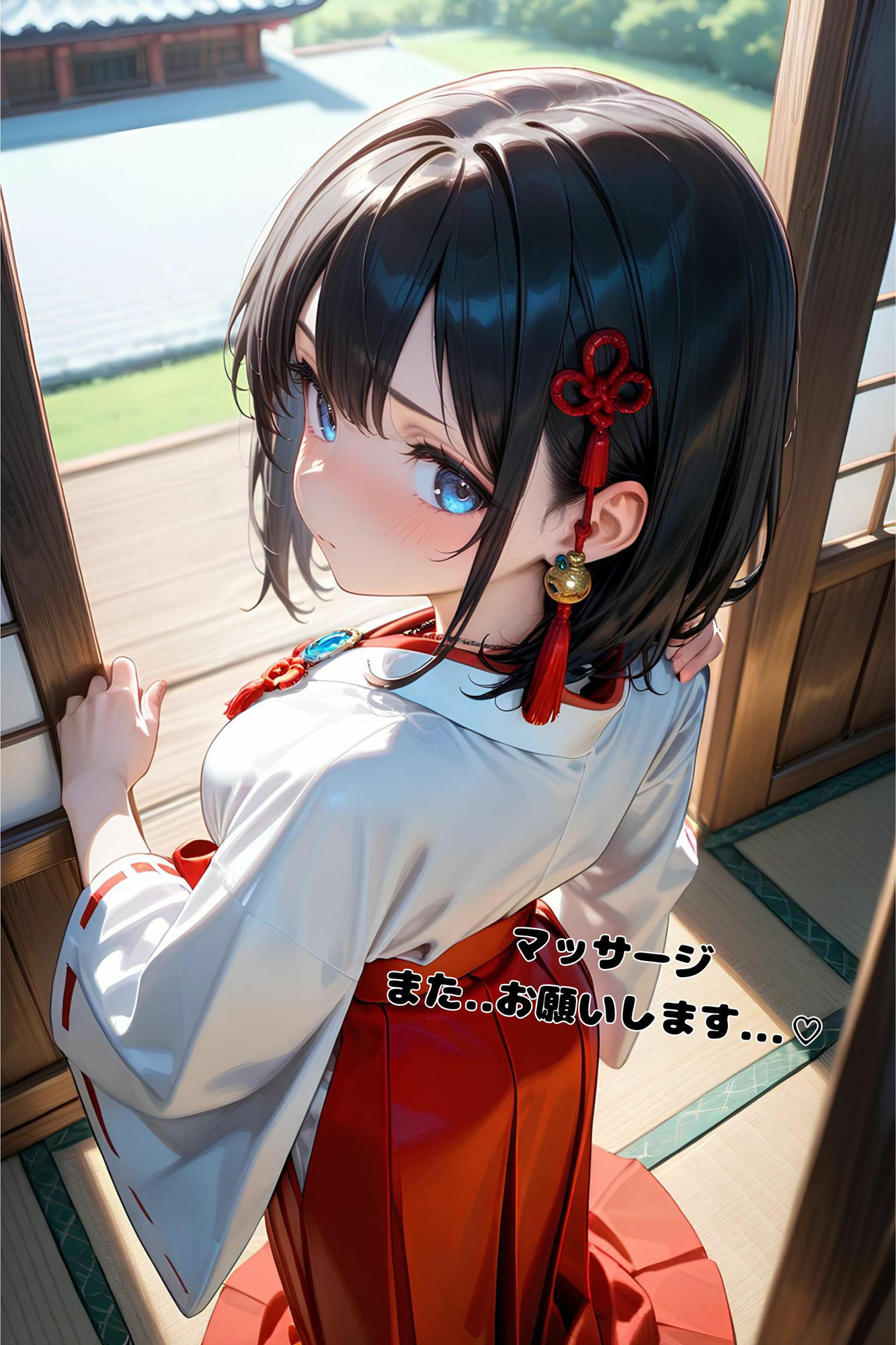 神聖な巫女がチン棒に服従した件【全Pセリフ有】の画像10